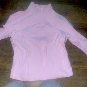 Lululemon Meadowsweet Pink Cropped Align Jacket Worn once. Practically New.